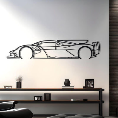 2018 Aston Martin Valkyrie AMR Pro Metal Silhouette