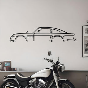 Aston Martin DB5 Metal Silhouette