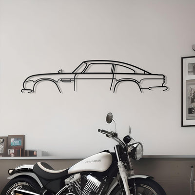 Aston Martin DB5 Metal Silhouette