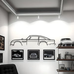 Aston Martin DB5 Metal Silhouette