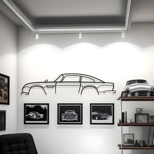 Aston Martin DB5 Metal Silhouette