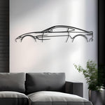 Aston Martin Vantage 2020 Classic Metal Silhouette