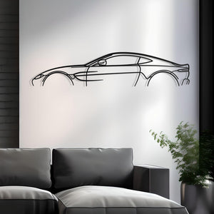 Aston Martin Vantage 2020 Classic Metal Silhouette