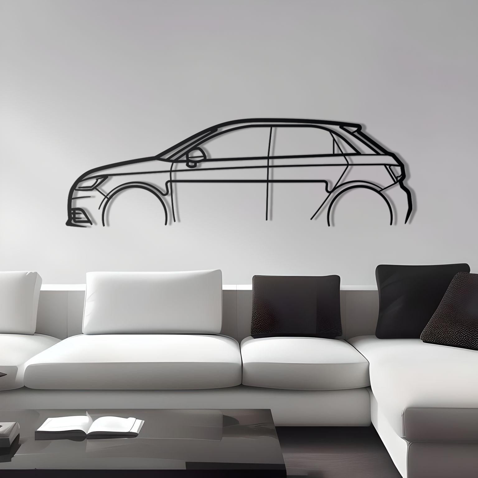 2017 Audi A1 Metal Wall Decor