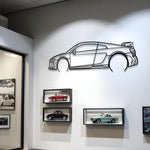 2023 Audi R8 V10 GT Metal Car Silhouette