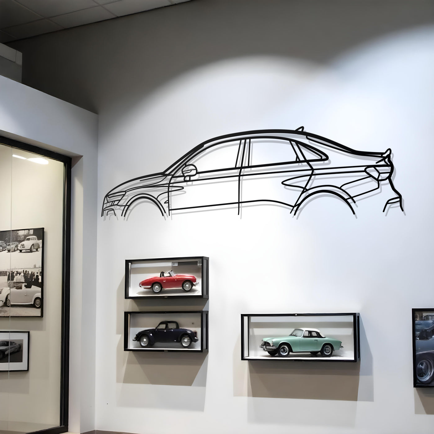 Audi RS3 8Y Classic Metal Silhouette