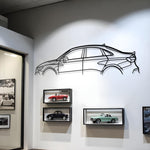 Audi RS3 8Y Classic Metal Silhouette