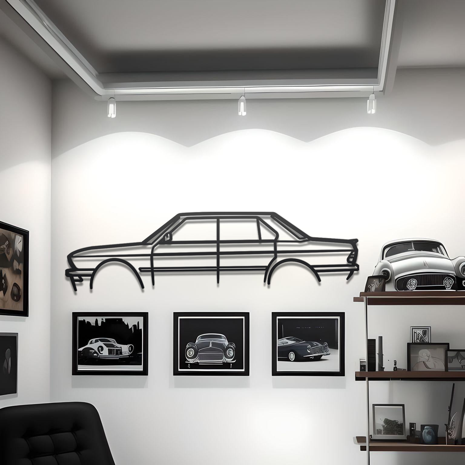 1984 BMW E28 M5 Metal Wall Decor