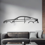 BMW M4 G82 Detailed Metal Silhouette