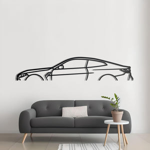 BMW M4 G82 Detailed Metal Silhouette