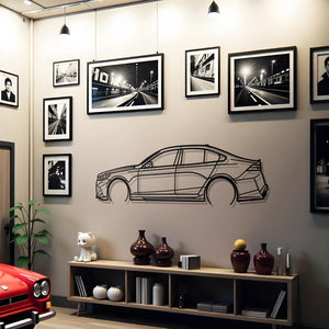 2025 BMW M5 Metal Silhouette