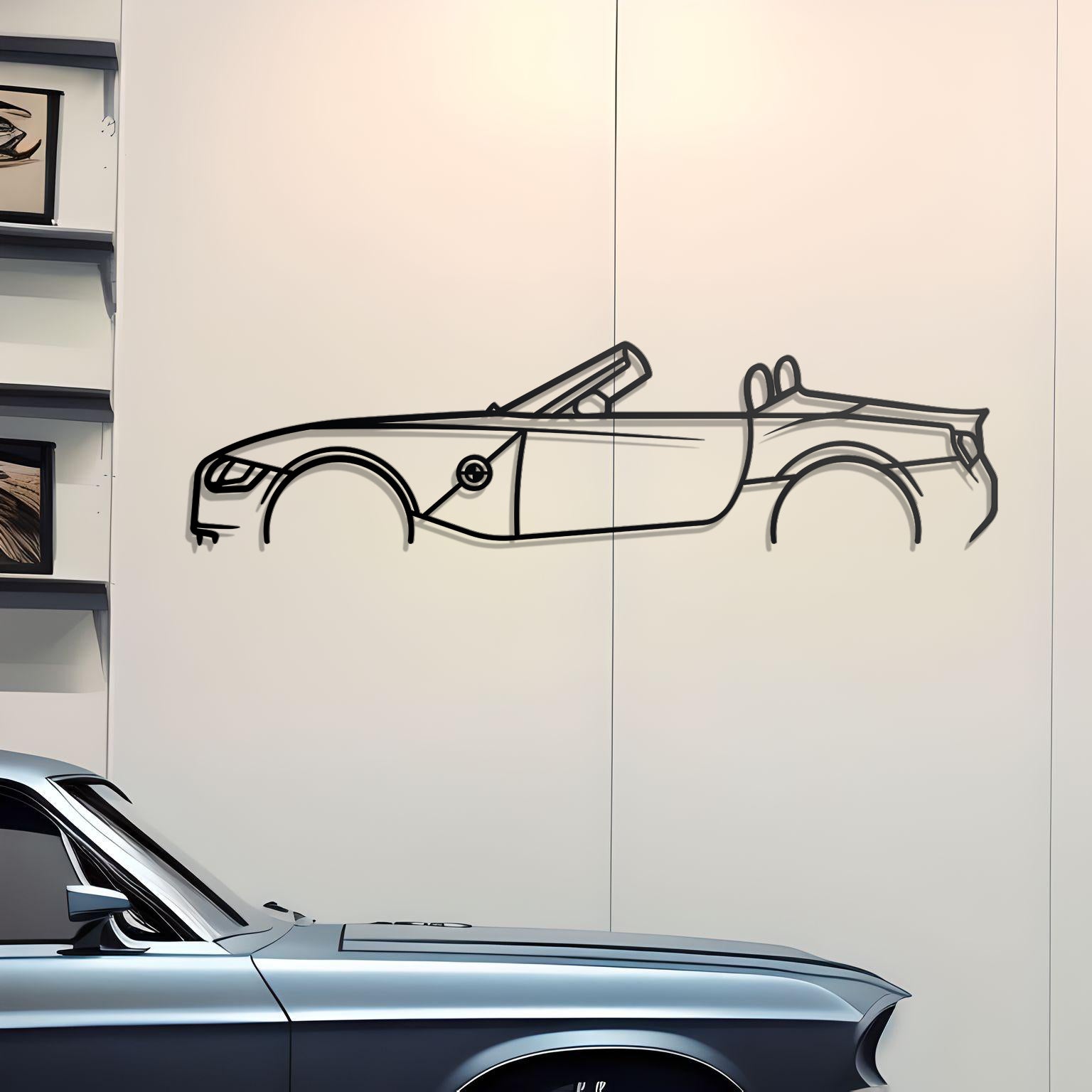 2006 BMW Z4 Metal Wall Decor