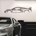 Corvette C8 Stingray Classic Metal Silhouette