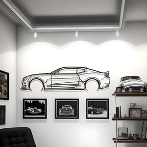 Chevrolet Camaro SS 1LE Metal Silhouette