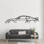 718 Cayman GT4 Classic Detailed Silhouette