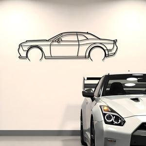 2023 Dodge Challenger SRT Demon 170 Metal Silhouette