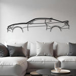 Chevrolet Camaro Gen 6 Classic Metal Silhouette
