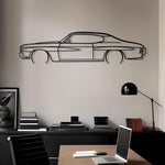 1970 Chevrolet Chevelle Classic Metal Silhouette