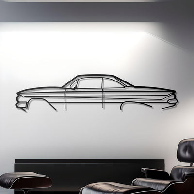 1961 Chevrolet Impala Metal Wall Decor