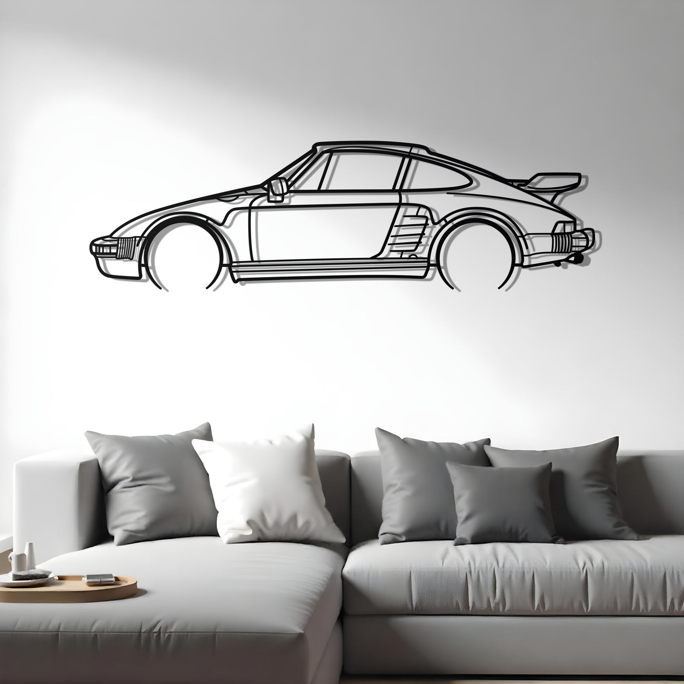 1985 Porsche 911 (930) Turbo Metal Silhouette