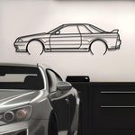 1995 Nissan Skyline R32 GTR Metal Wall Decor