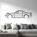 1997 Mazda Miata MX-5 NA Metal Car Silhouette