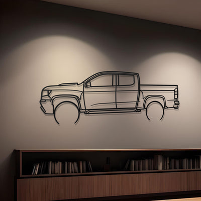 2018 Chevrolet Colorado ZR2 Metal Silhouette
