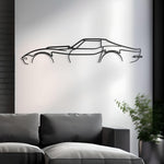 Corvette C3 L88 Classic Metal Silhouette