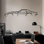 Corvette C3 L88 Classic Metal Silhouette