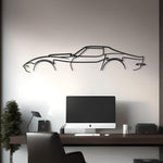 Corvette C3 L88 Classic Metal Silhouette
