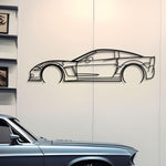 Corvette C6 Z06 Metal Silhouette