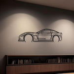 Corvette C6 Z06 Metal Silhouette