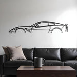 Corvette Grand Sport C7 Classic Metal Silhouette