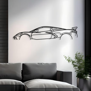 Corvette C8 Stingray Classic Metal Silhouette