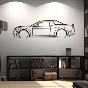 2019 Dodge Challenger SRT Hellcat Metal Wall Decor