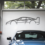 Ferrari F40 Classic Metal Silhouette
