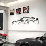 Ferrari 812 Superfast Classic Metal Silhouette