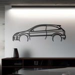 2003 Ford Focus RS MK1 Metal Car Silhouette