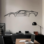Ford GT-40 Classic Metal Silhouette