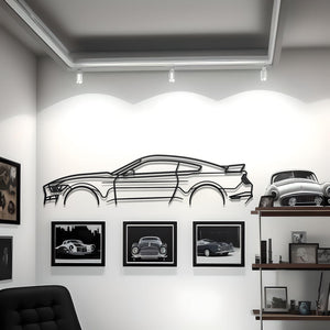 2020 Ford Mustang Shelby GT500 Metal Wall Art