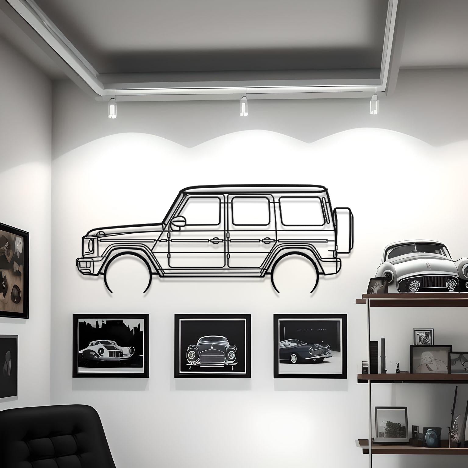 Mercedes-Benz G-Class 2020 Metal Silhouette