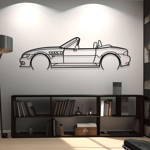 BMW Z3 Classic Metal Silhouette