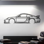 2008 Porsche 997 GT2 Metal Wall Art