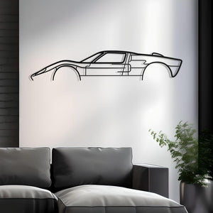 Ford GT-40 Classic Metal Silhouette