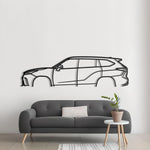 2023 Toyota Highlander Metal Wall Decor