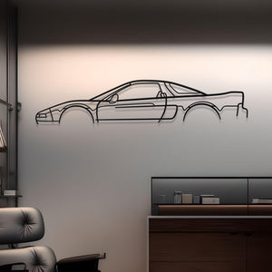 Honda NSX NA1 Classic Metal Silhouette