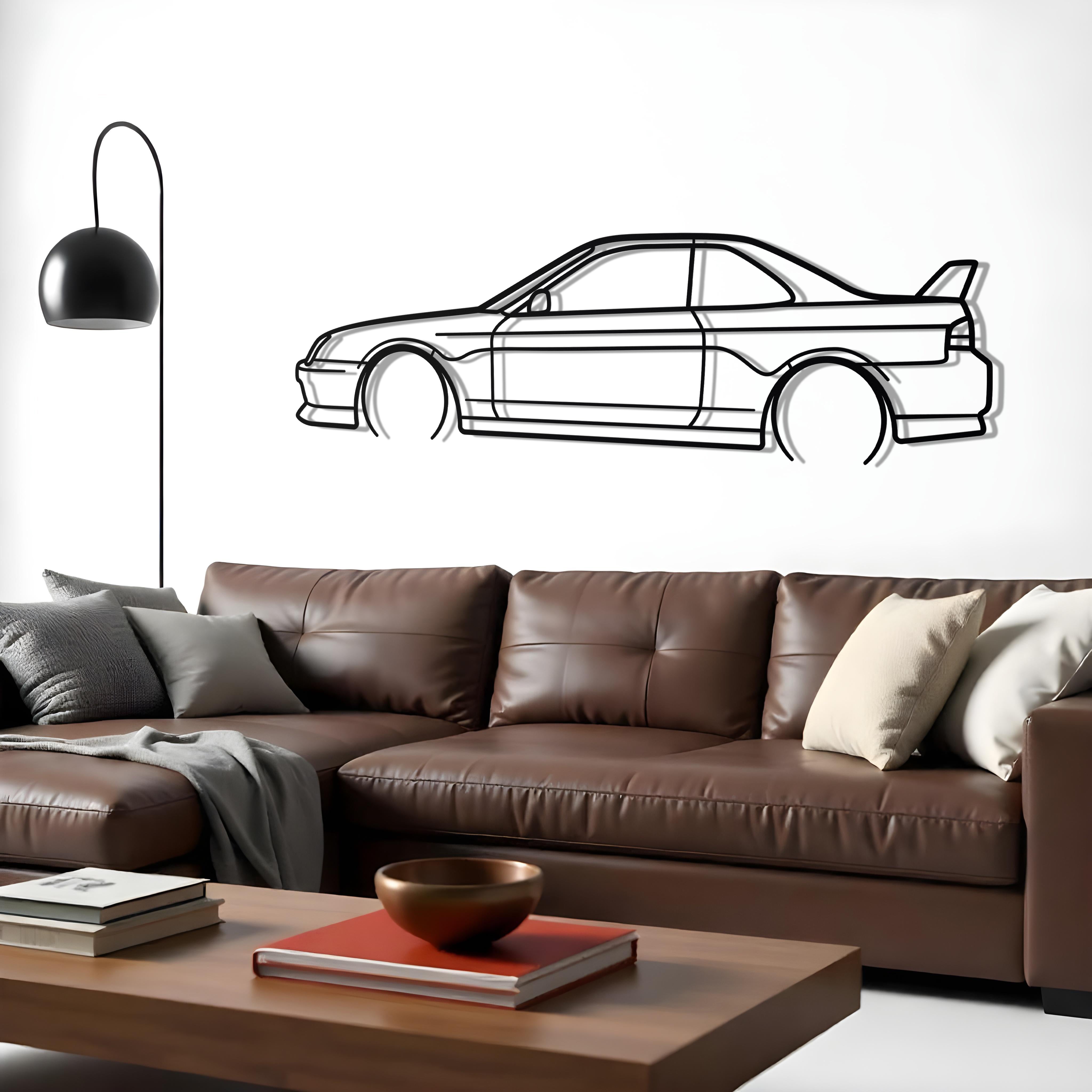 2001 Honda Prelude Metal Silhouette