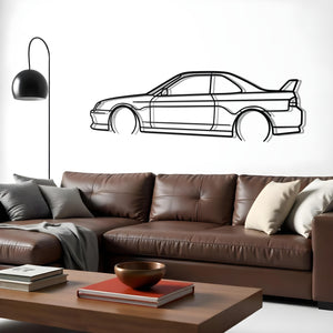 2001 Honda Prelude Metal Silhouette