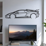 Lamborghini Huracan STO Metal Silhouette