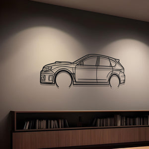 2014 Subaru Impreza WRX STI Hatchback Metal Wall Decor